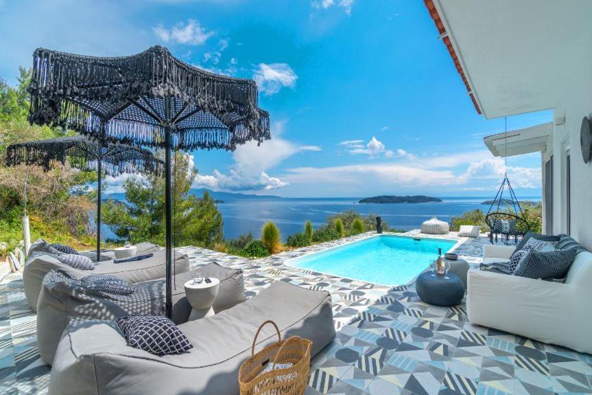 Indigo Boutique Home Katsaros  Eksteriør bilde