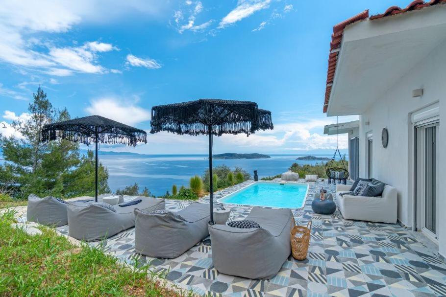 Indigo Boutique Home Katsaros  Eksteriør bilde